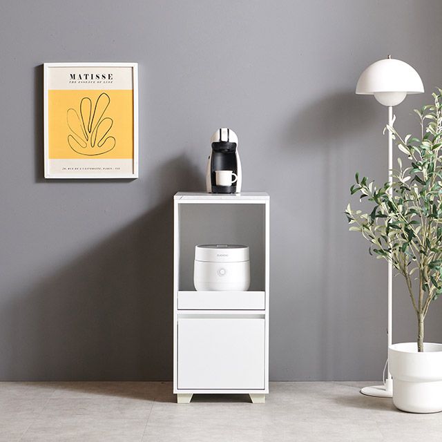 가구의서 L370 광폭 틈새장 400x550x875mm
