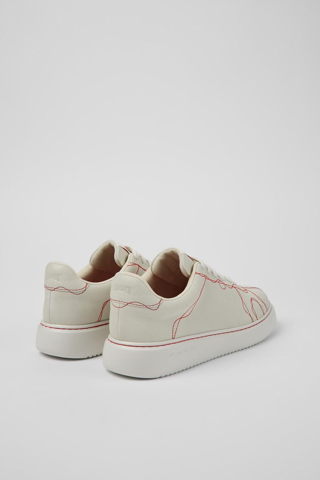 캠퍼 화이트 로우탑 스니커즈 Twins K201646-002 WHITE - 상세 이미지 3