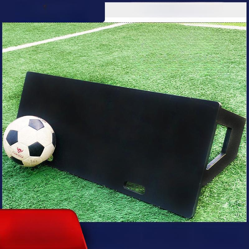 축구 리턴볼 벽치기 슛팅 훈련 연습용품 패드 보드 축구연습 블랙 1200x500x20mm - 상세 이미지 2
