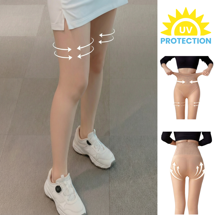 버디프로 여성 골프스타킹 몸매보정 사계절 자외선차단 테니스 스타킹 40D 이미지 1