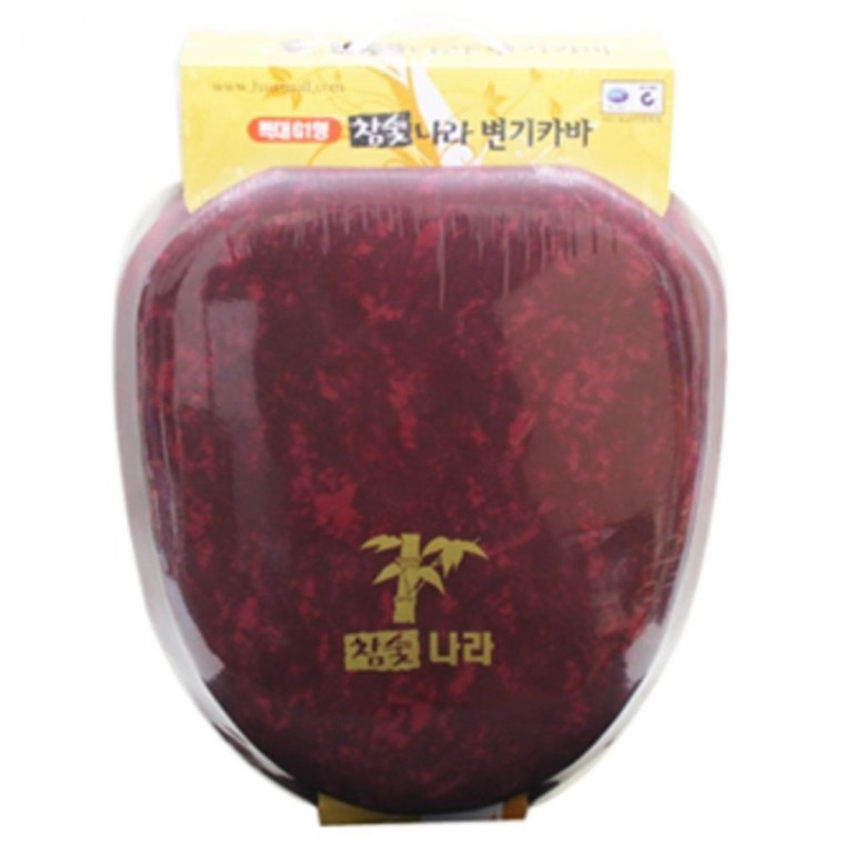 변기커버 양변기 뚜껑 덮개 참숯 변기 카바 GI형 특대 - 상품 이미지