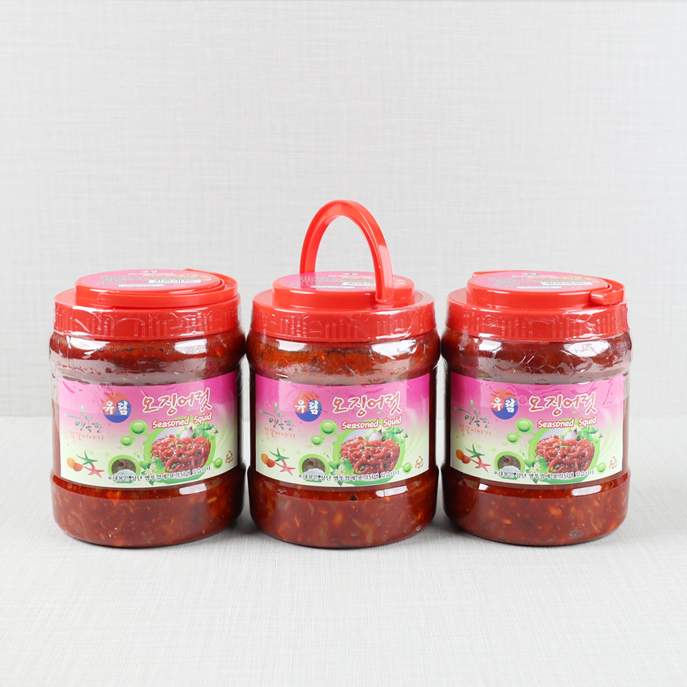 오징어젖 2kg x 6개 업소용 반찬 오징어젓갈 - 상품 이미지