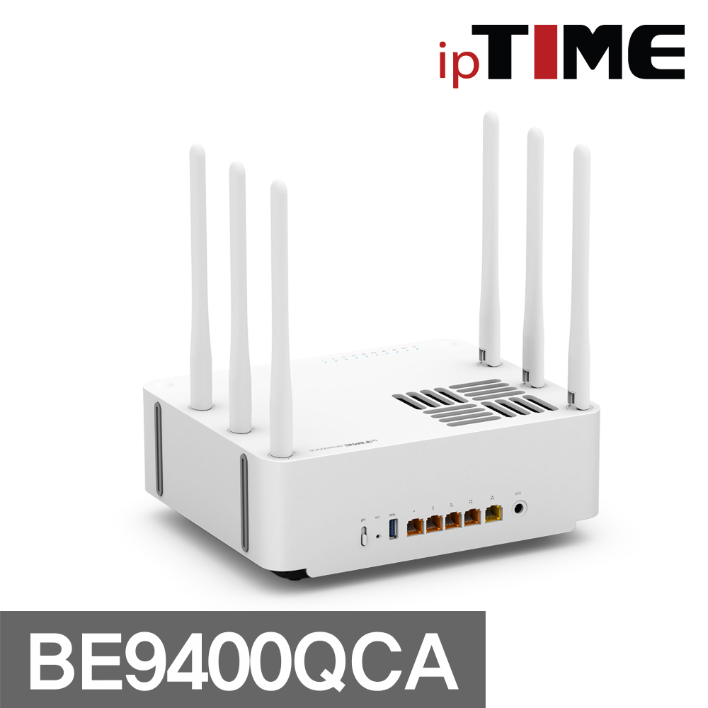 iptime 프리미엄 유무선 공유기 초고속 인터넷 wifi 7 BE9400QCA - 상세 이미지 5