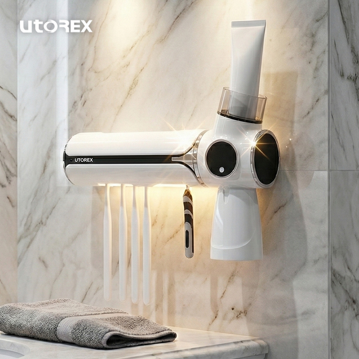 100% 국내생산 무선 칫솔살균기 소독기 건조기 가정용 LED UV 살균 건조 헤드형