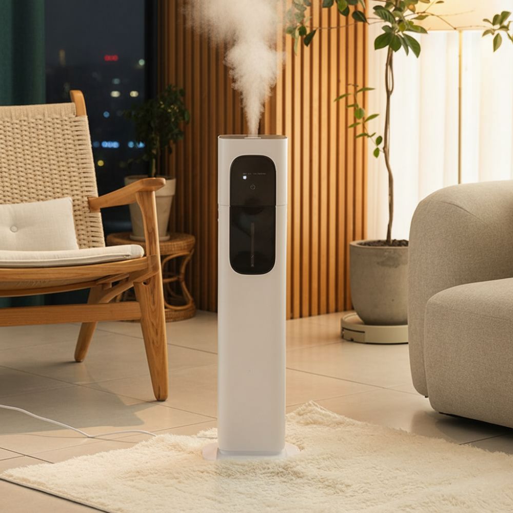 스탠드 대형 가습기 무소음 통세척 청소쉬운 대용량 사무실 가습기