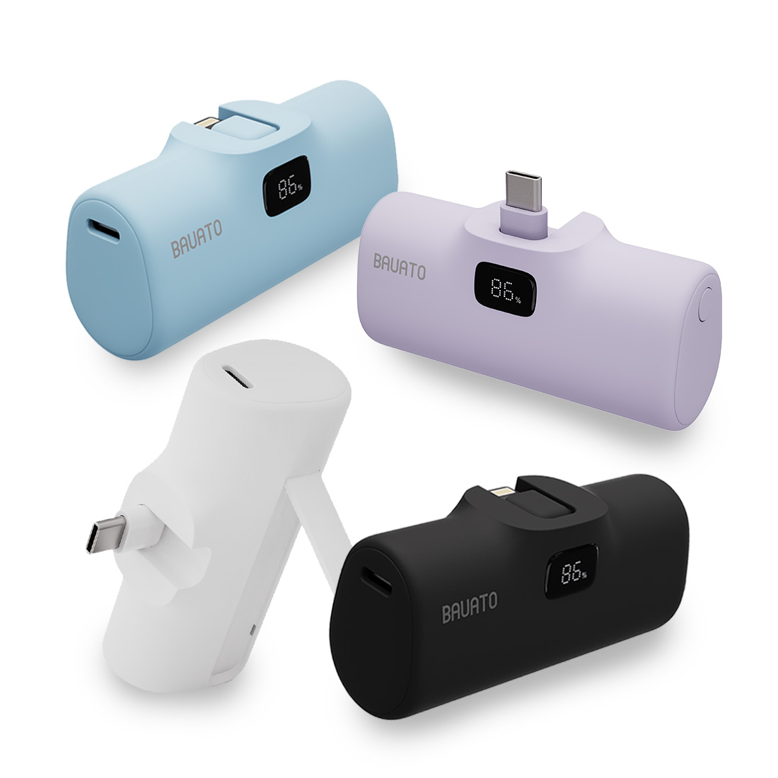 비행기 기내 보조배터리 기내반입 미니 도킹형 보조배터리 5000 휴대용