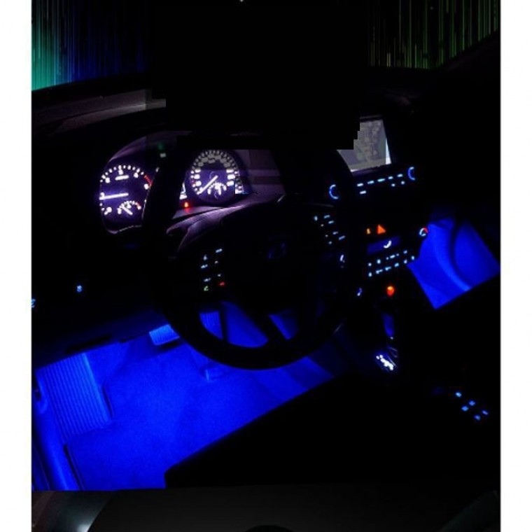 자동차 LED 풋등 튜닝 무드등 엠비언트 라이트 12V - 메인 이미지