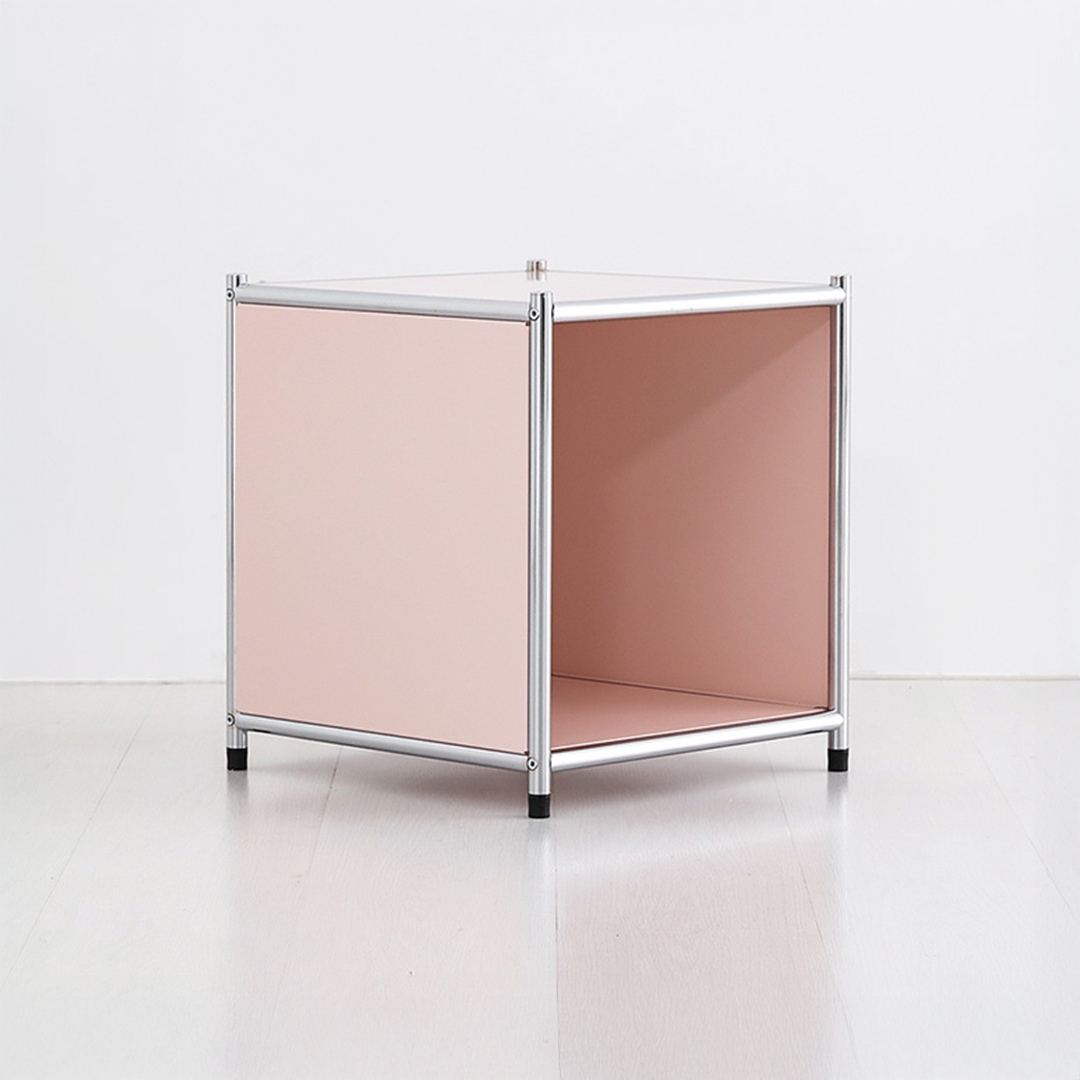 모듈가구 심플리 수납박스/사이드테이블 BC260 라이트핑크 0003.1473