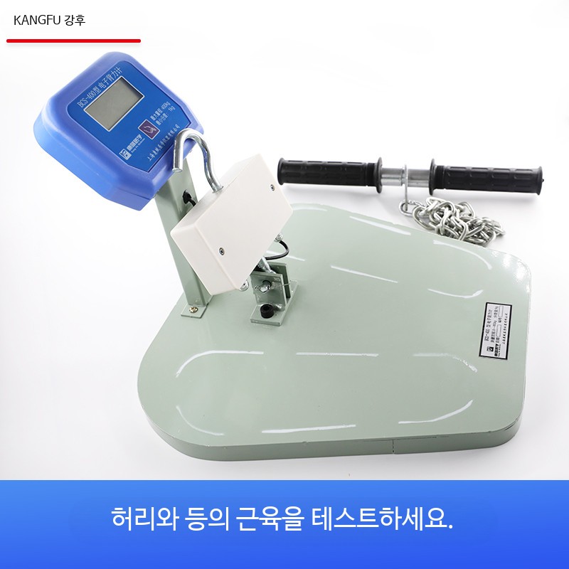 전자식 배근력측정기 체력측정 허리힘측정기구 - 상세 이미지 3