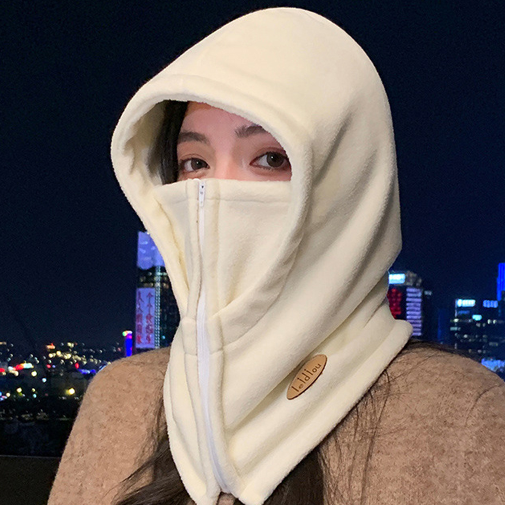 겨울 테니스 운동 폴라폴리스 넥워머 일체형 바라클라바 동계용 방한 - 상세 이미지 4