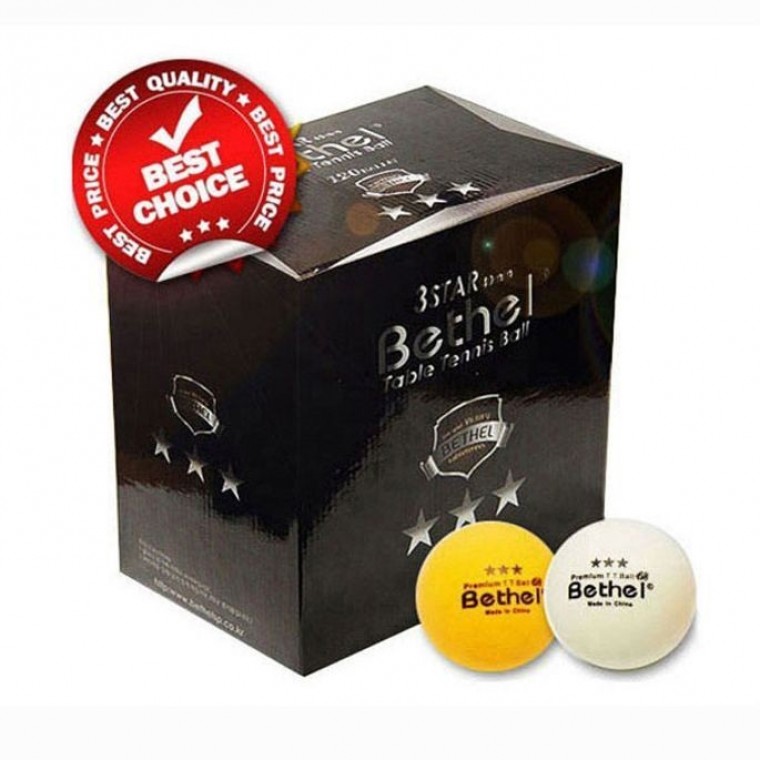 탁구공 탁구볼 셀룰로이드 3성 주황 40mm 120p - 상품 이미지