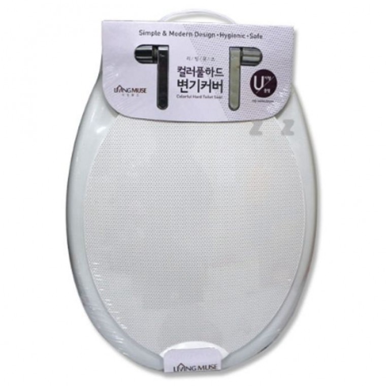 변기 커버 시트 뚜껑 덮개 카바 하드 중형 U형 - 상품 이미지