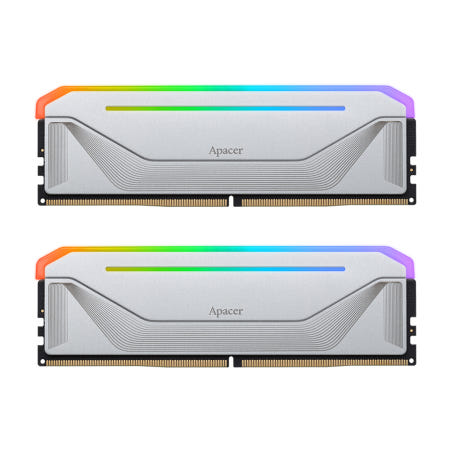Apacer DDR5-5200 CL40 NOX RGB SILVER 패키지 (64GB(32Gx2))