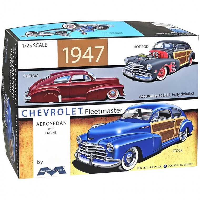 아카데미과학 1947 CHEVROLET AEROSEDAN 자동차 조립 완구 장난감 어린이 - 상품 이미지