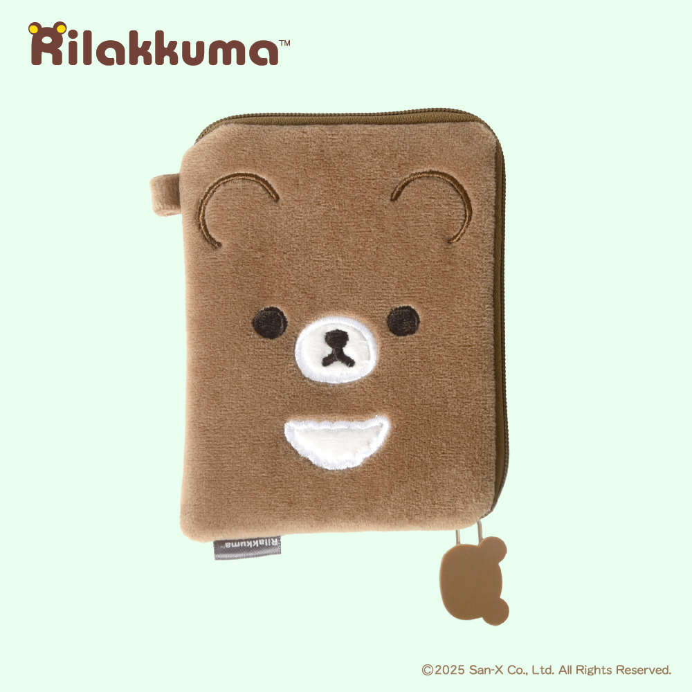 [예약판매] 리락쿠마 미니 파우치 L자 소품 동전 지갑 캐릭터 산엑스 굿즈