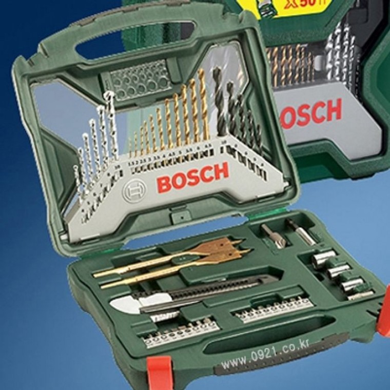 BOSCH 드릴비트 세트 드릴날 기리 비트 50PCS - 메인 이미지