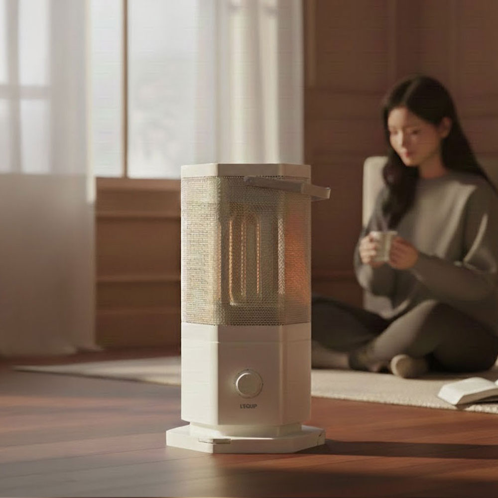 리큅 칠방난로 전기히터 카본 가정용 사무실 난방기 스토브 온열기 7면