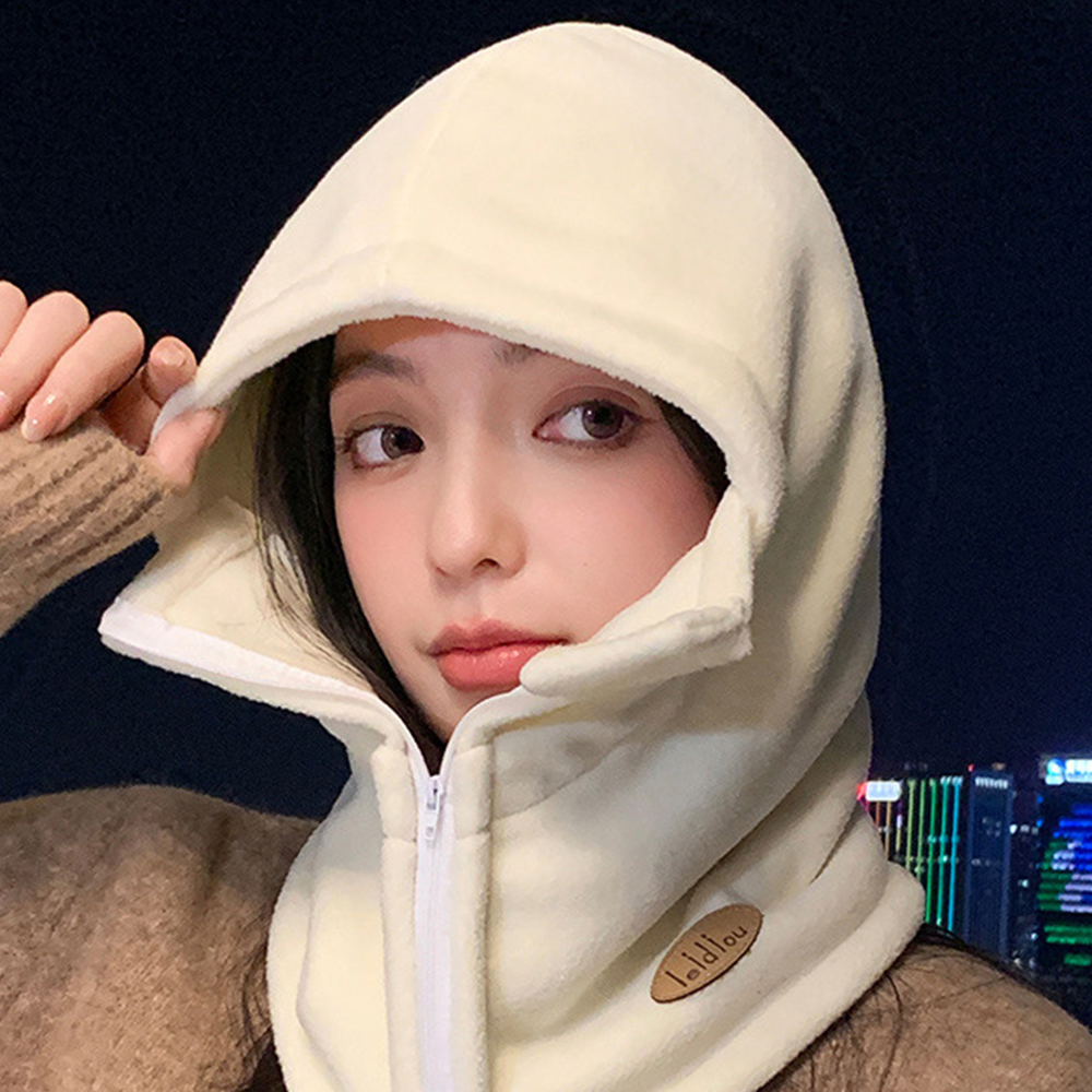 겨울 테니스 운동 폴라폴리스 넥워머 일체형 바라클라바 동계용 방한 - 상세 이미지 5
