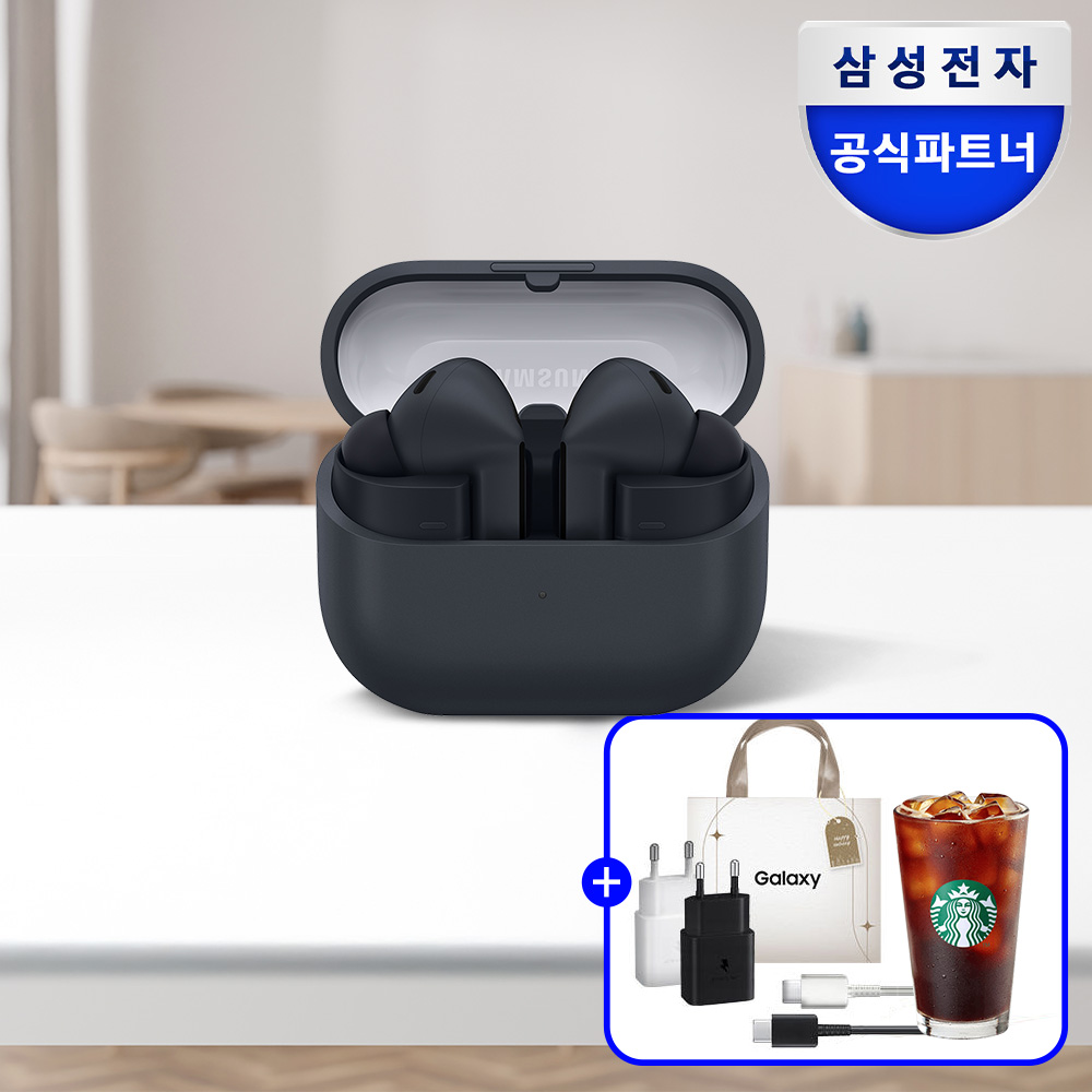삼성전자 갤럭시 버즈3 FE 무선 블루투스 이어폰 ANC SM-R420 블랙 제품 이미지