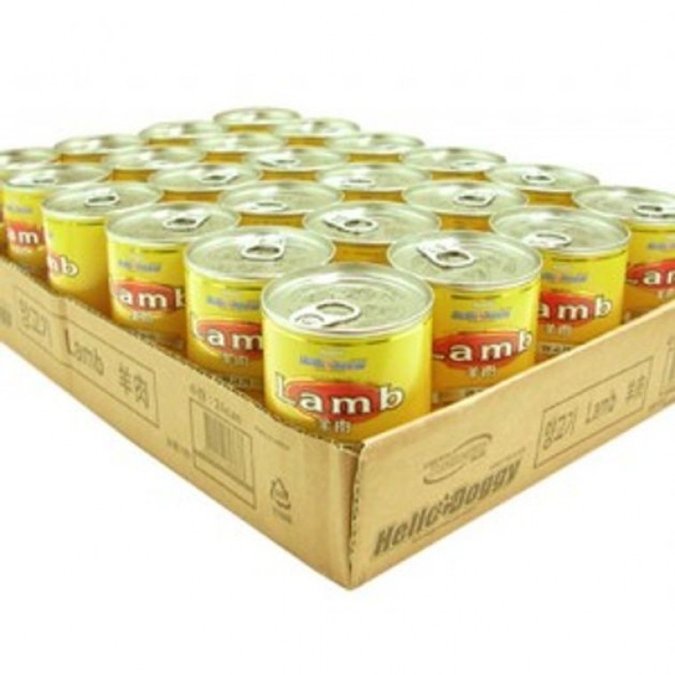 강아지 간식 습식사료 영양 통조림 양고기 400g 24개 - 상품 이미지
