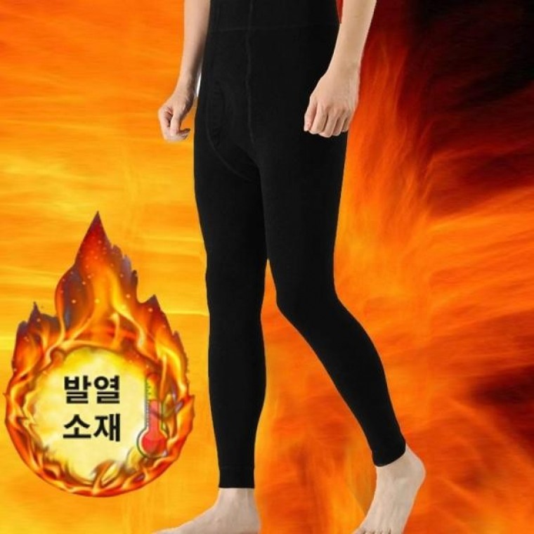스타킹 기모 레깅스 히트 내복바지 속바지 방한복 남자 남성 발열 내의 님상 - 상품 이미지