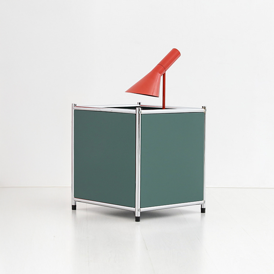 모듈가구 심플리 수납박스/사이드테이블 BC260 다크그린 6883.0838