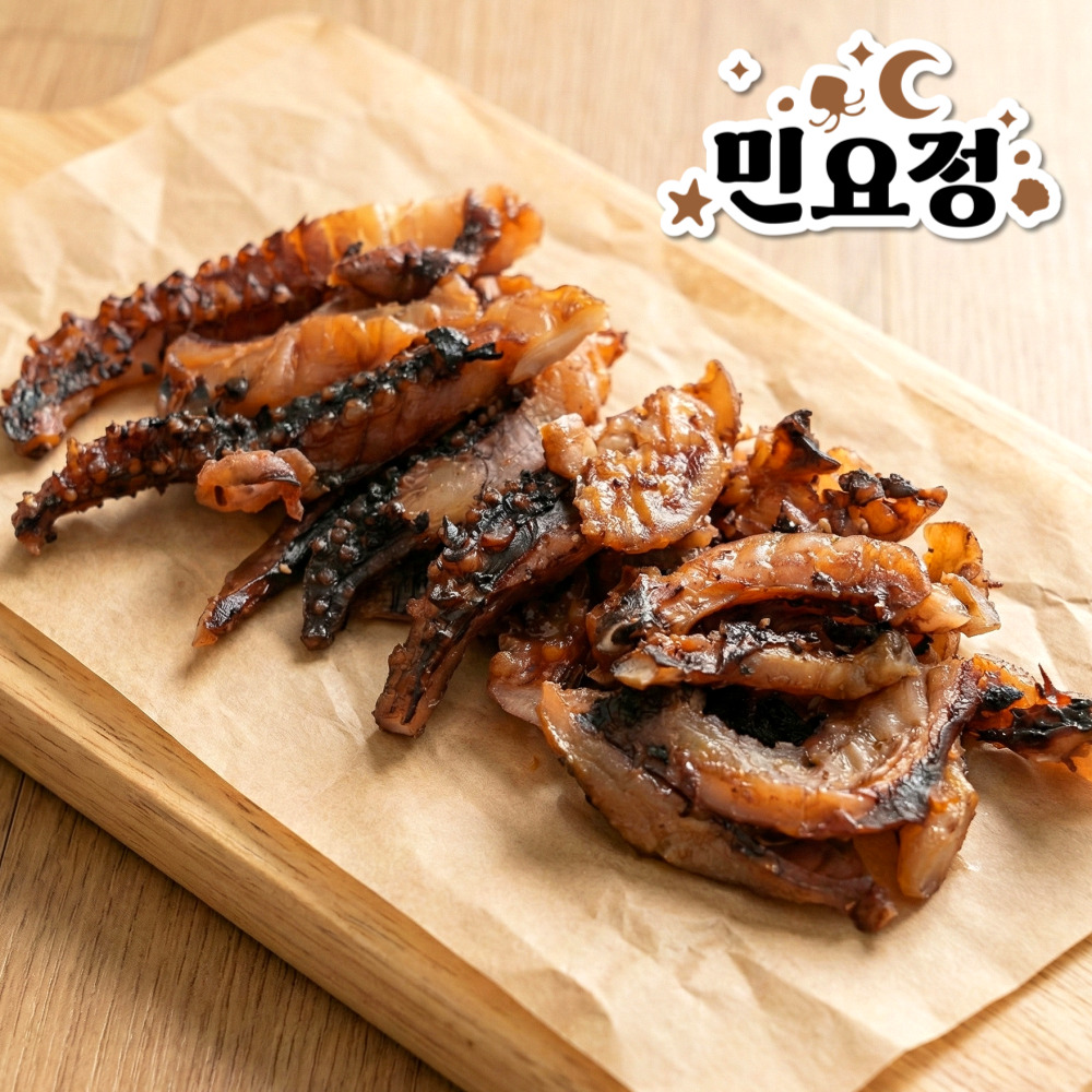 버터 구이 오징어 대발이 200g 맥주안주 주전부리 숏다리 - 상품 이미지