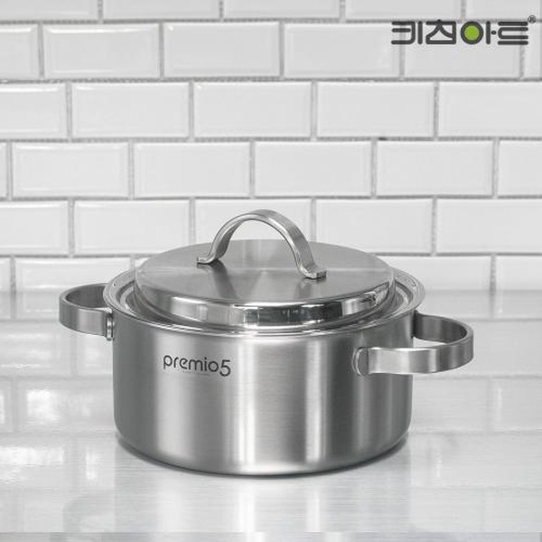 키친아트 통5중 인덕션 전골냄비24CM - 상세 이미지 5