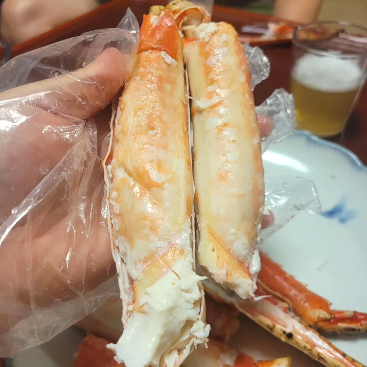 프리미엄 킹크랩 1마리 선어 자숙 러시아 브라운 레드 킹크랩 시세 싯가 이미지 2