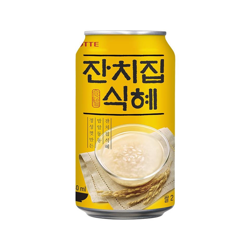 메가마트 롯데칠성 잔치집식혜 340ml 24개 - 상품 이미지
