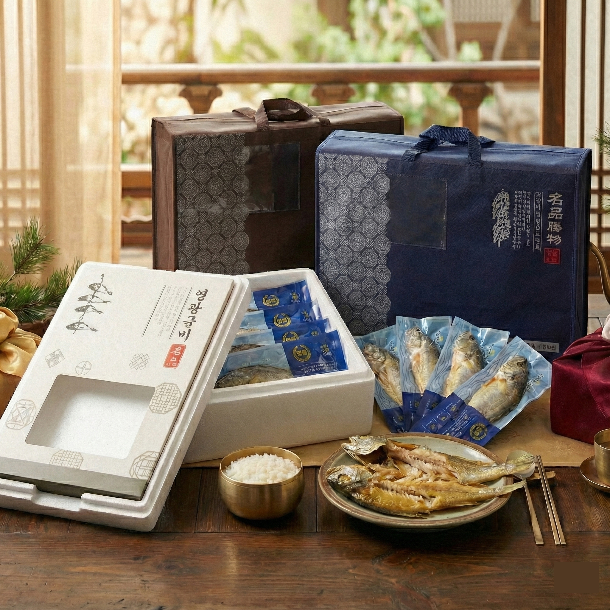 [평점 4.91] 영광 법성포 찐 보리굴비 대 특대 내장제거 손질완료 선물세트 제품 이미지