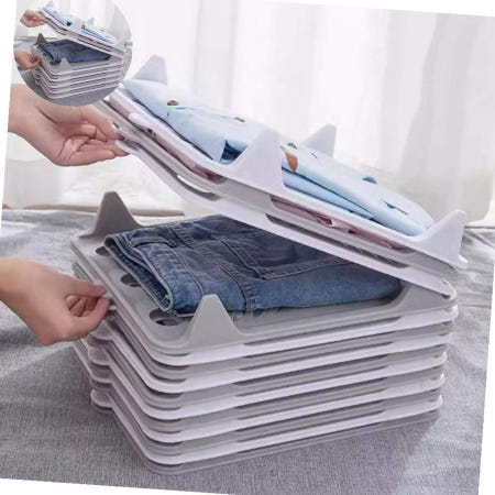 빨래개기 초간편 옷접기판 정리도우미 옷접는 폴더