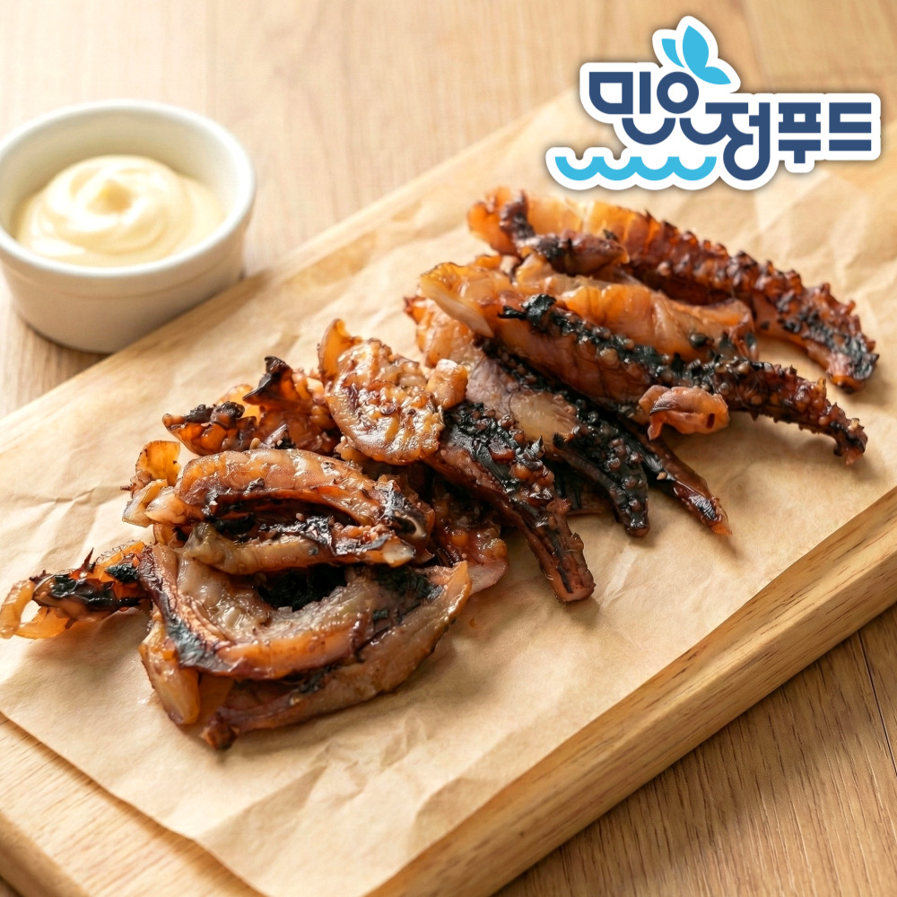 버터 구이 오징어 대발이 1kg 맥주안주 주전부리 숏다리 - 상품 이미지