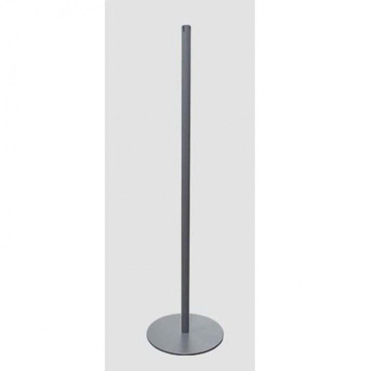 차단봉 가이드라인 바리게이트 안전봉 그레이 80cm - 상품 이미지