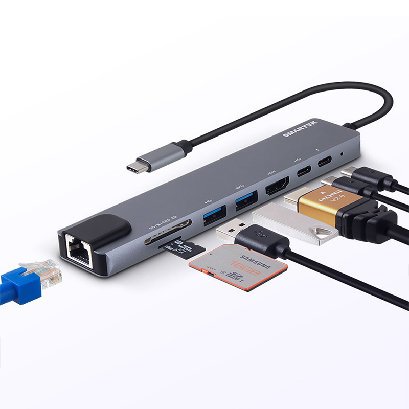 C타입허브 USB3.0 멀티허브 HDMI 아이패드 노트북 DEX 썬더볼트 - 상품 이미지