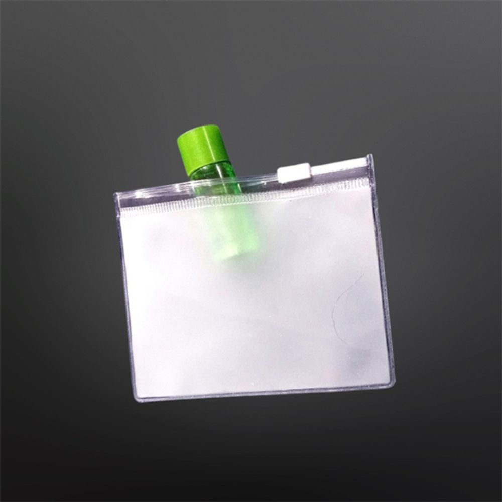 편리하고 두꺼운 PVC 슬라이드 지퍼백 27X18cm 50매 - 상품 이미지