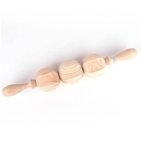 [나이스유통]핸디형마사지기 천연편백왕볼 핸드 시원한마사지봉 안마봉 마사지봉1p