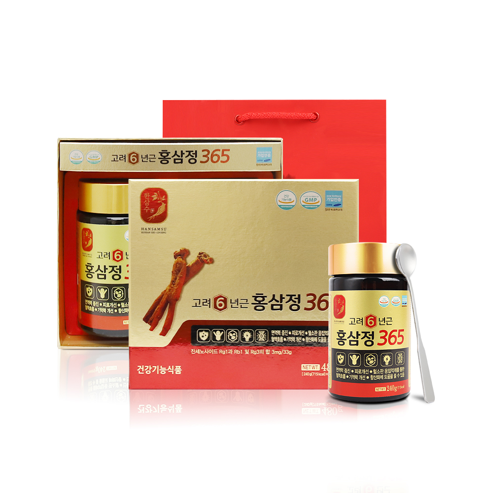 한삼수 고려 6년근 홍삼정 365 480g (240g X 2ea) - 상세 이미지 2