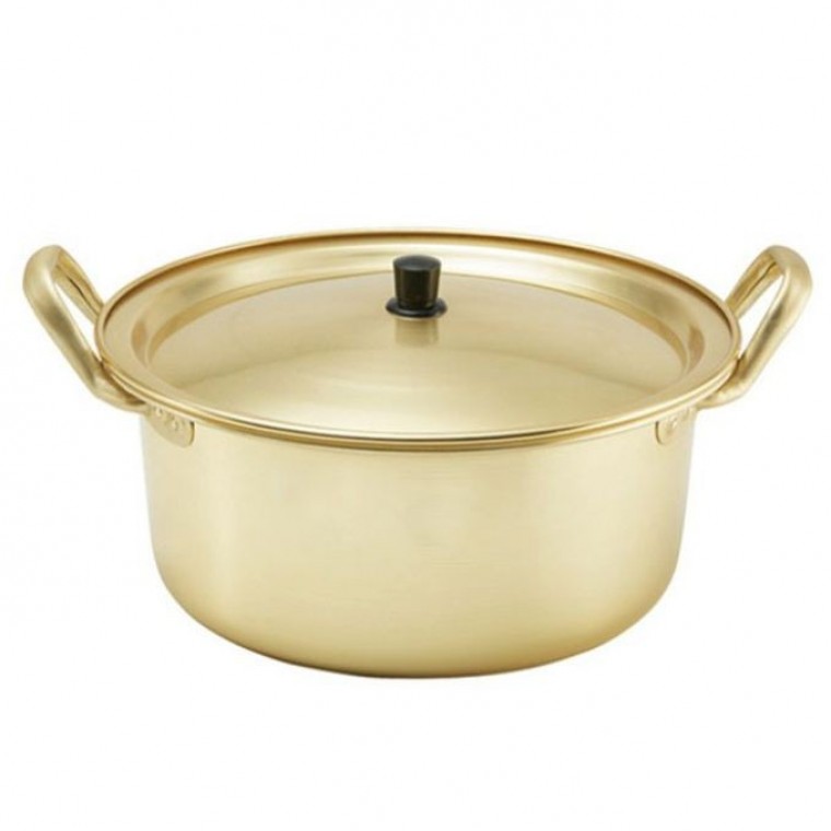 국산 양은 냄비 업소 가정 찌게 라면 양수 28cm - 메인 이미지