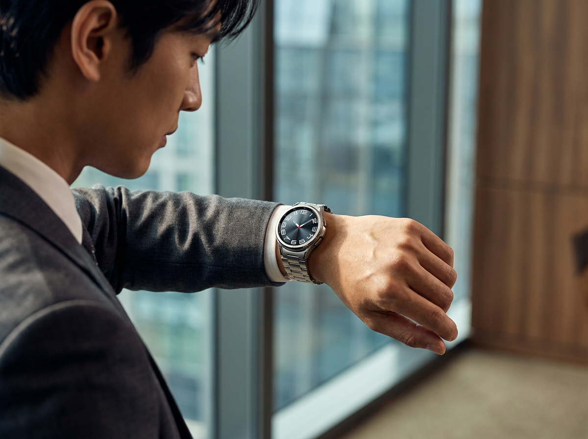 갤럭시워치7 스트랩 갤럭시워치6 클래식 원터치 메탈 시계줄 갤워치5 프로 밴드 호환