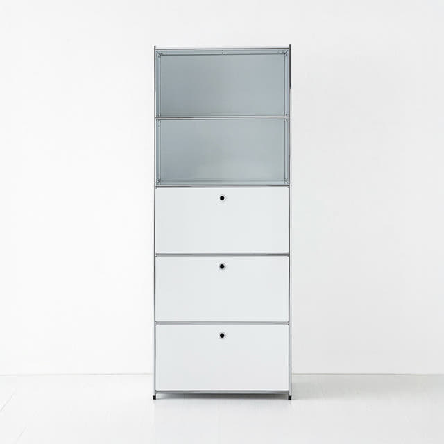 심플리 5단 수납장 BC023 77x40x196, 5단, 화이트
