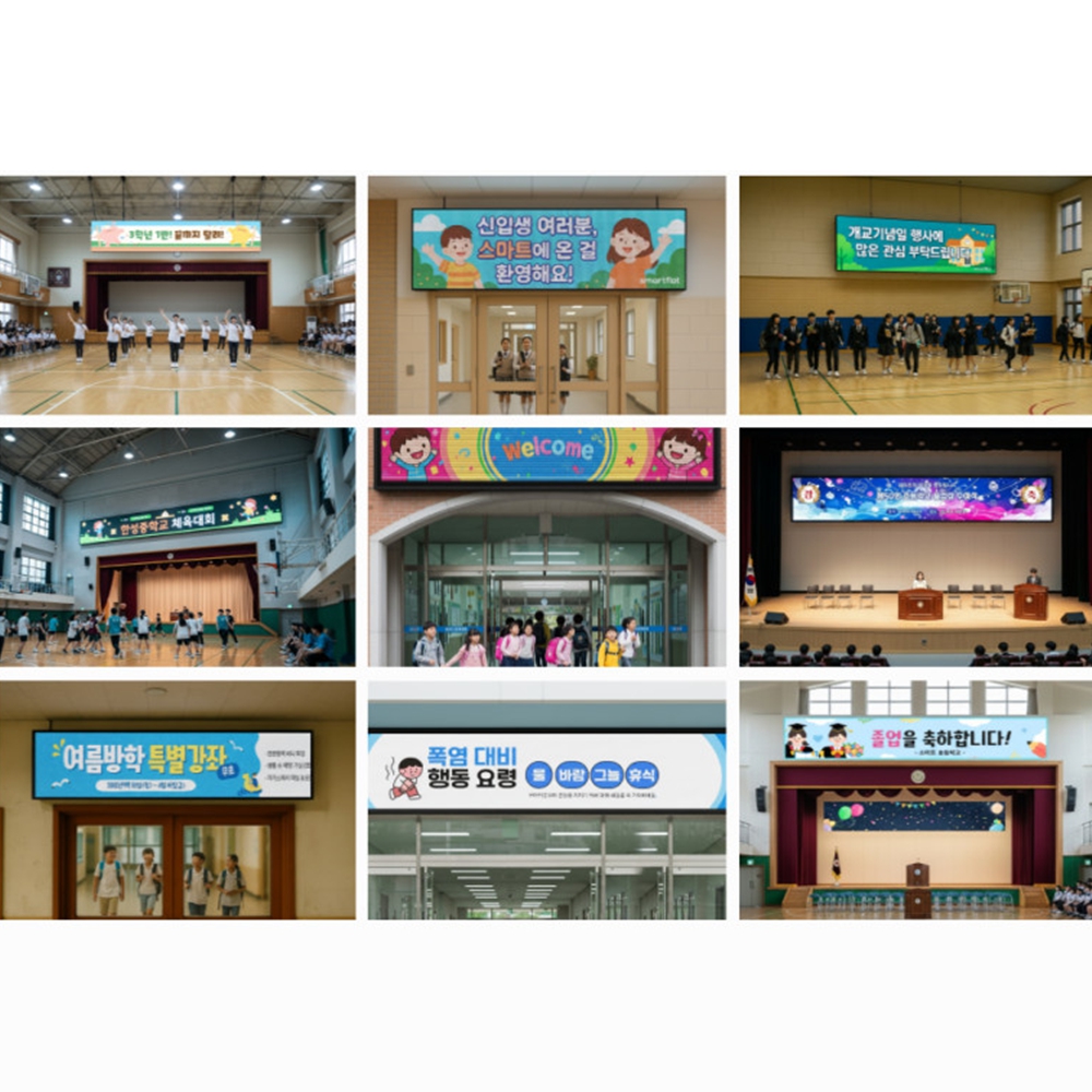 기업현수막 전자 교회 기독교 현수막 이미지 6