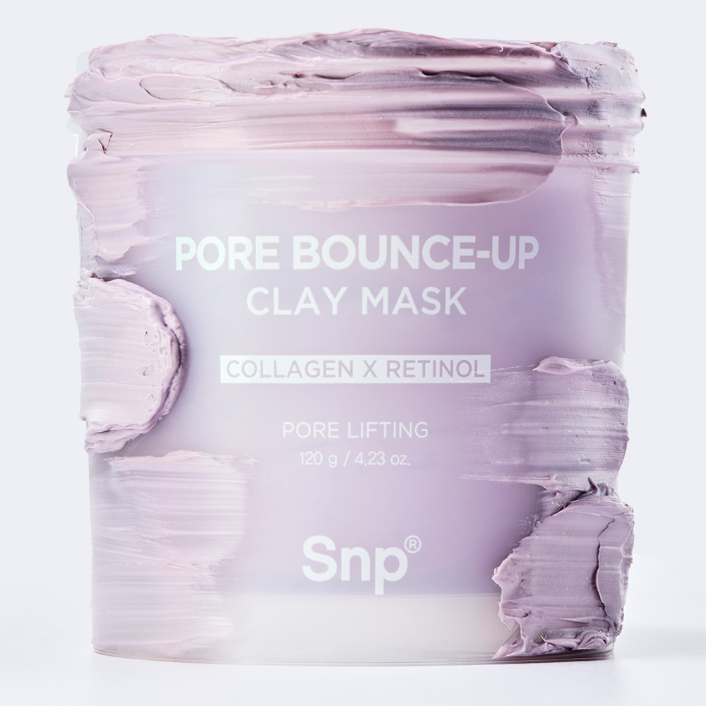 Snp 콜라겐 레티놀 모공 탄탄 클레이 탄력 쿨링 마스크팩 120g, 1개 이미지 8