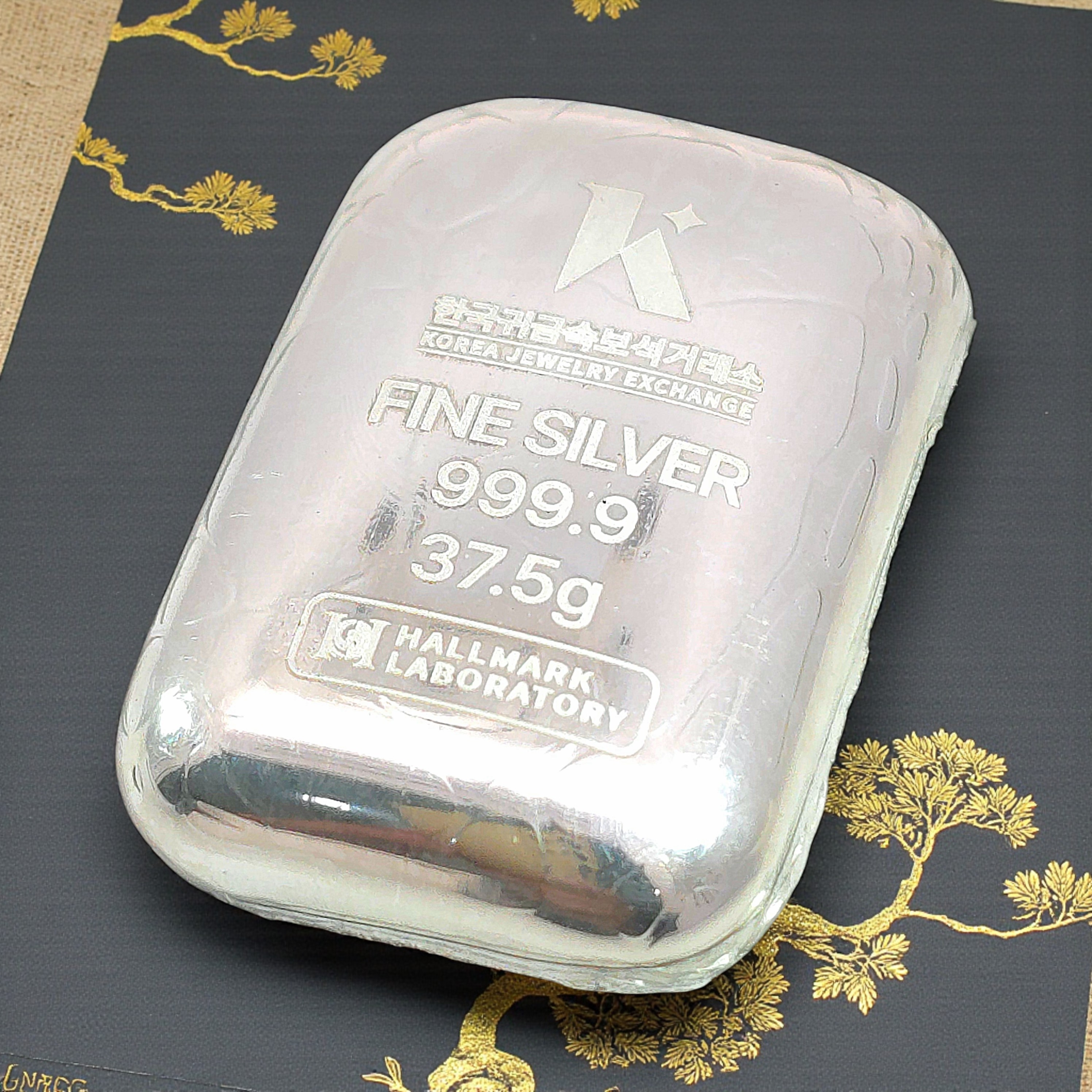 실버바 주물은 3.75G 10G 37.5G순은 999.9 FINE SILVER 콩알은 - 상세 이미지 5