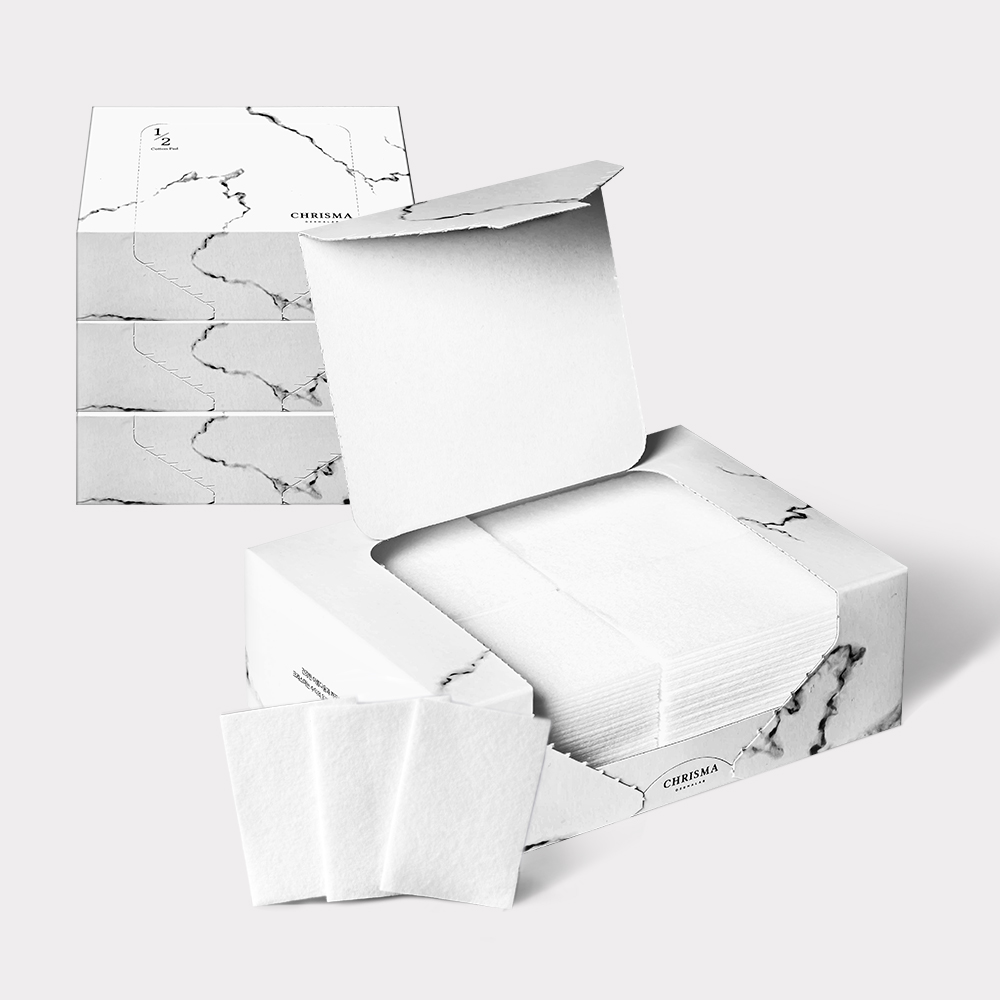 크리스마 닦토전용 대용량 국내생산 1/2 화장솜  400매 (100매 4박스)