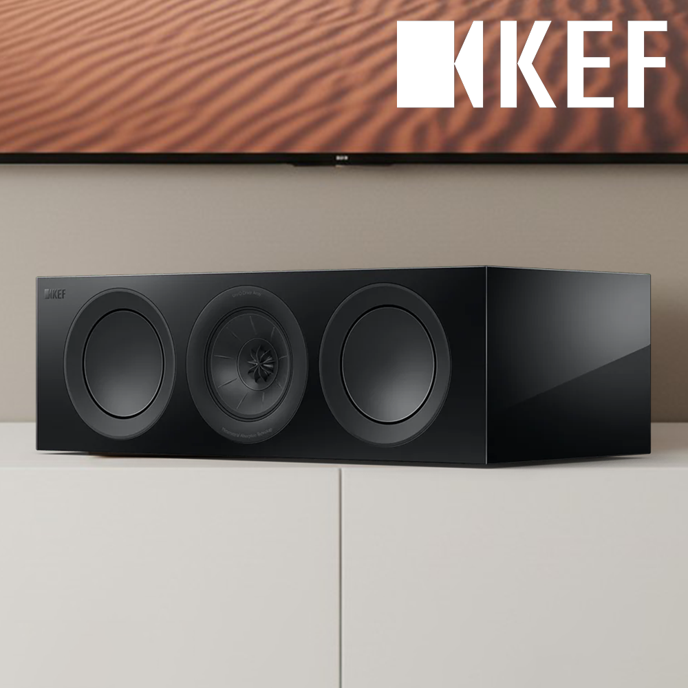 [국내정발] KEF R2 Meta 하이엔드 센터스피커 블랙 - 상품 이미지