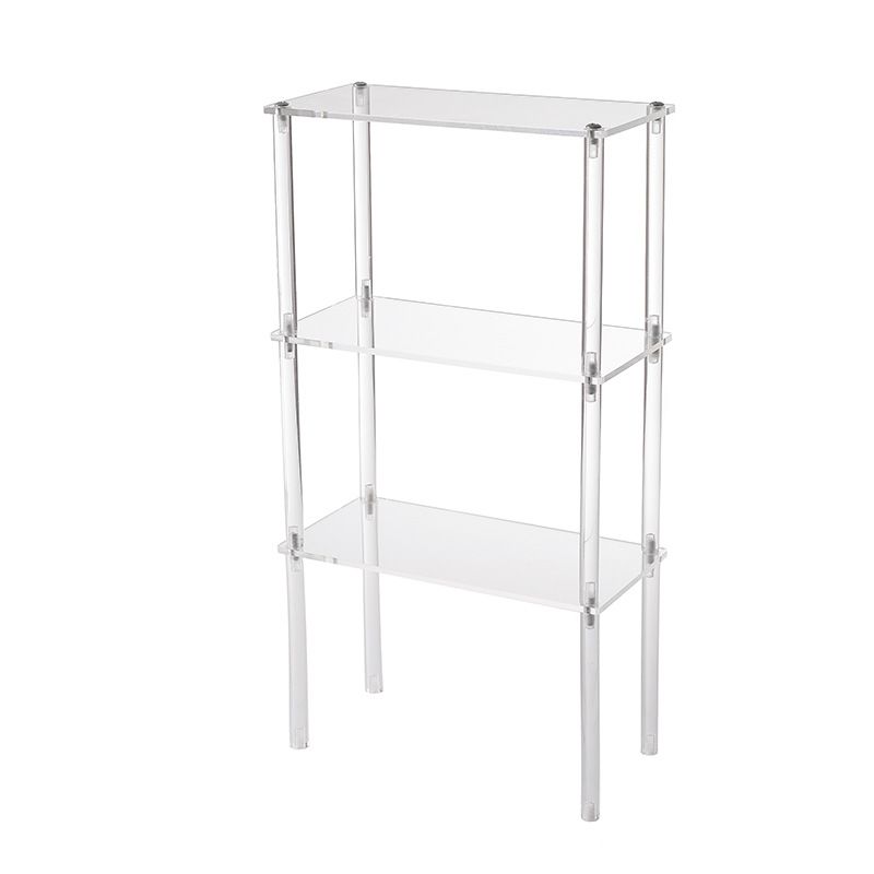 투명 화장품 진열 선반 향수 매니큐어 정리대 DJ1009 1층 (20cmx8cm) - 상세 이미지 5