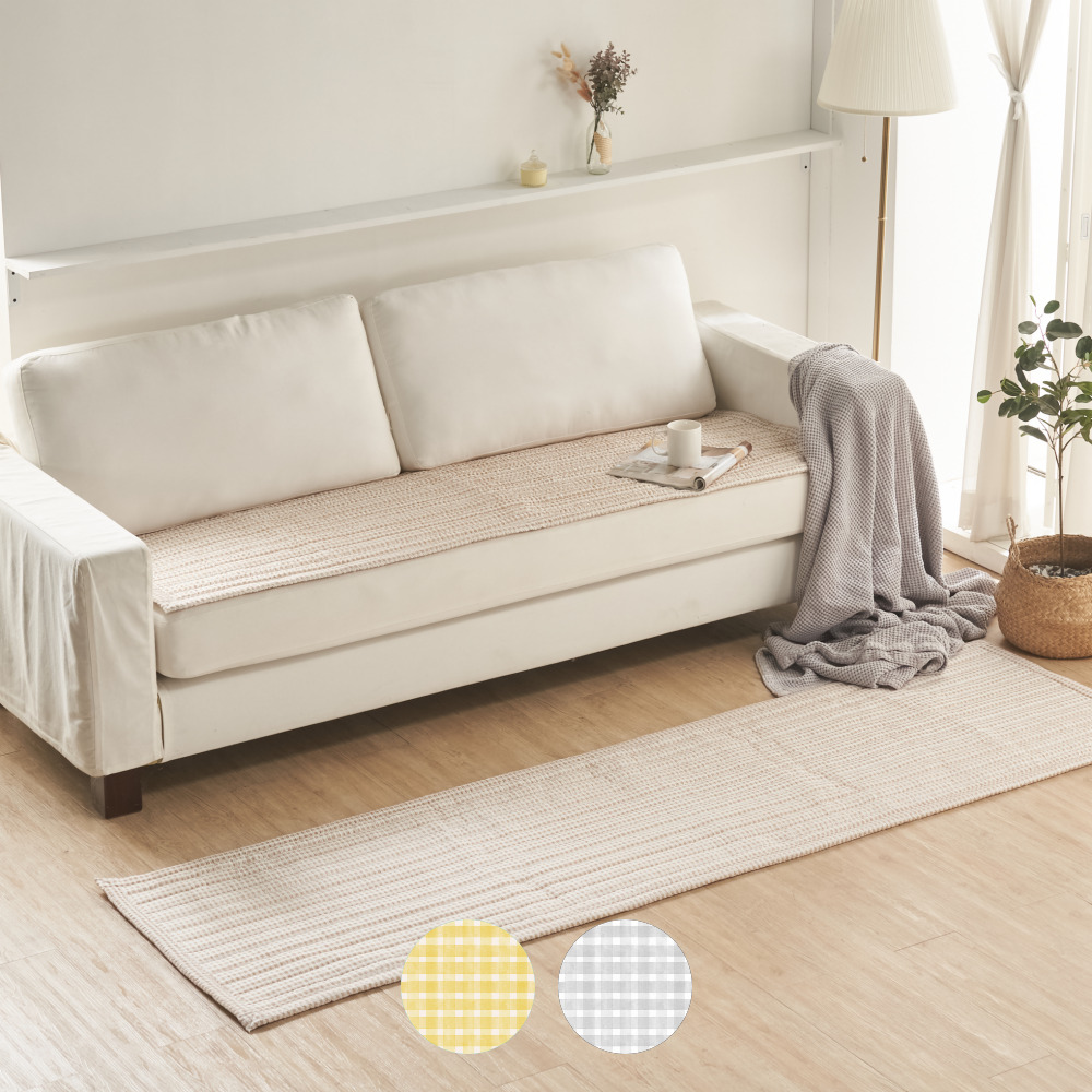 국내생산 시어서커 여름용 소파매트 쇼파커버 쇼파패드 4인용