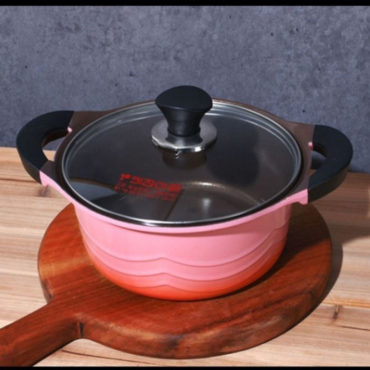 키친아트 인덕션 냄비 세라믹 양수 IH 20cm - 메인 이미지