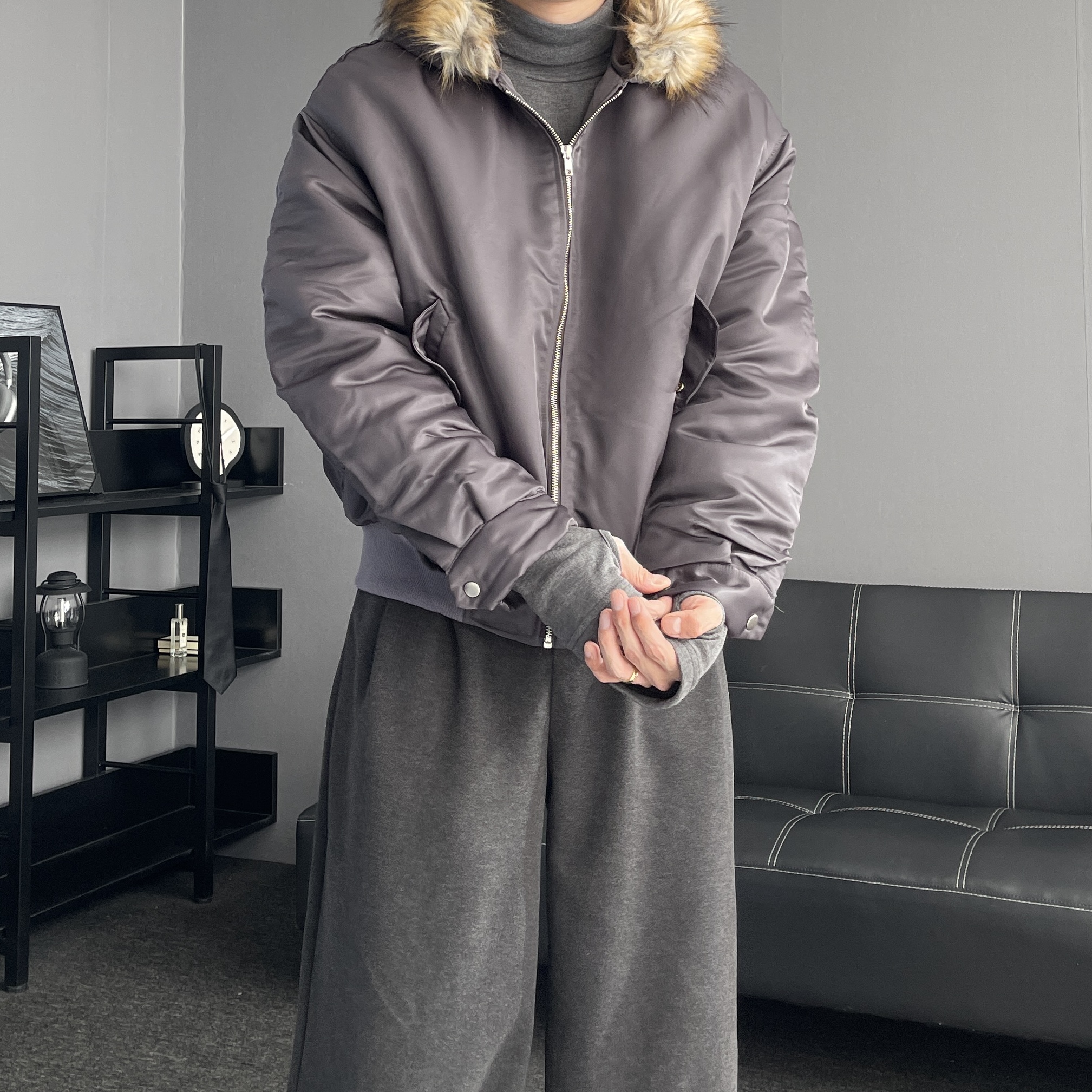 남자후드패딩 남자겨울항공점퍼 이미지 6